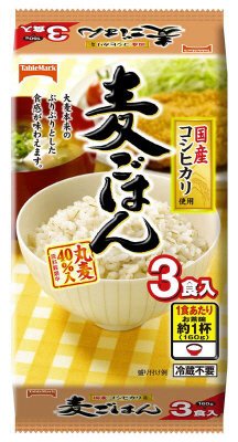 麦ごはん３食