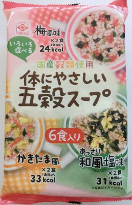 体にやさしい　五穀スープ　６食入り