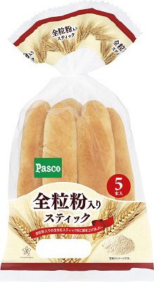 全粒粉入りスティック　５本入