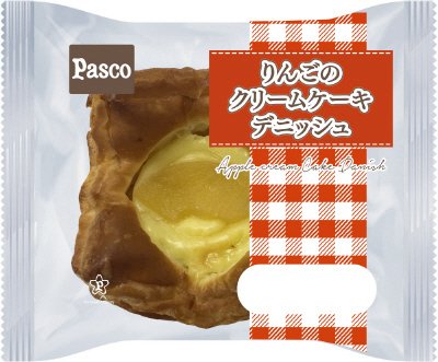 りんごのクリームケーキデニッシュ