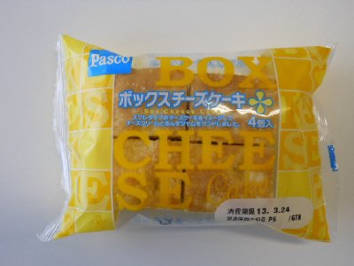 ボックスチーズケーキ　４個入