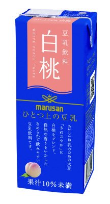 ひとつ上の豆乳 白桃
