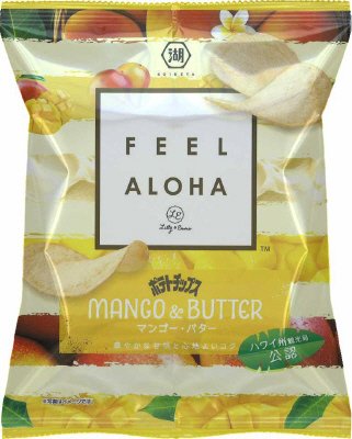 ポテトチップスＦＥＥＬＡＬＯＨＡマンゴー＆バター