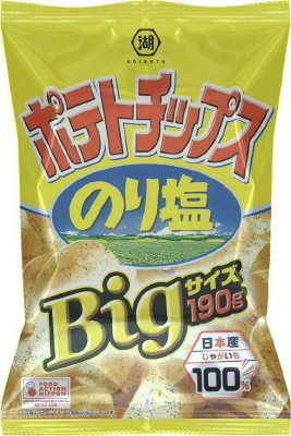 ポテトチップスのり塩