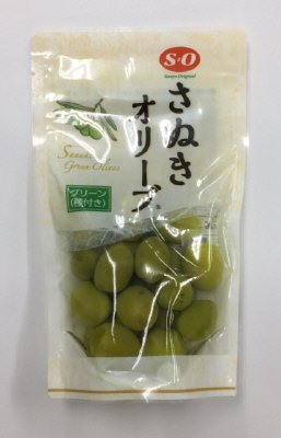 パウチさぬきオリーブ（グリーン）