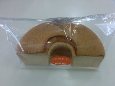 シフォンケーキメープル風味
