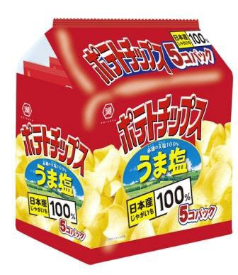 ポテトチップスうま塩