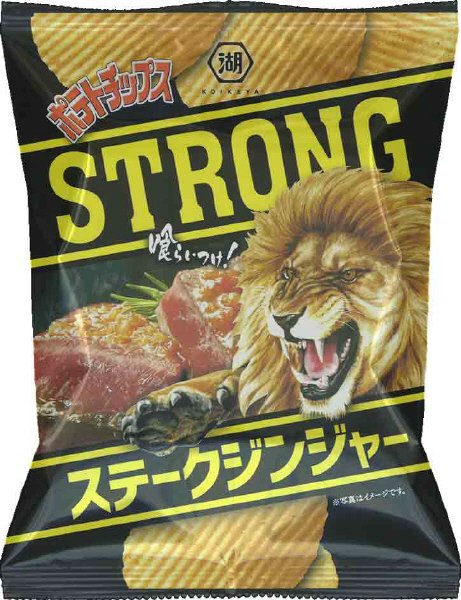 ポテトチップスＳＴＲＯＮＧステークジンジャー