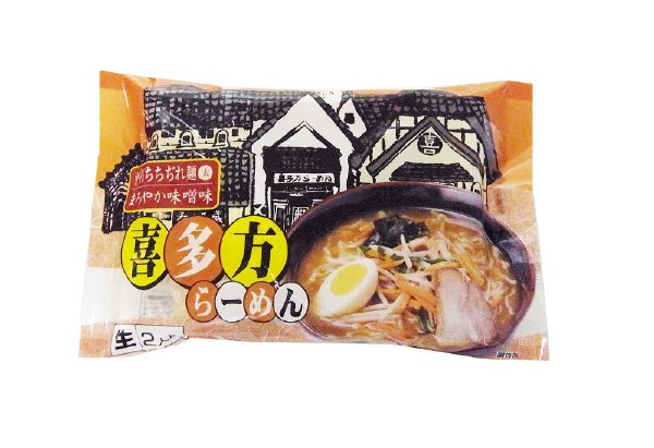 喜多方らーめんまろやか味噌味　２人前