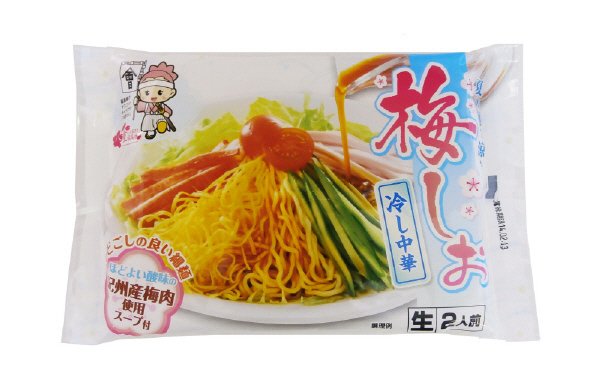 梅しお冷やし中華