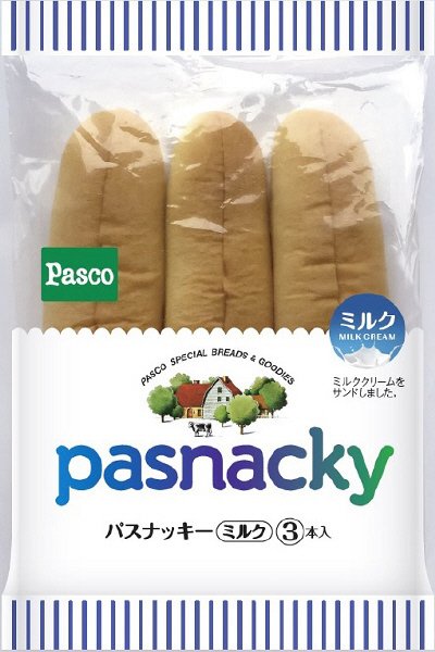 パスナッキー　ミルク　3本入