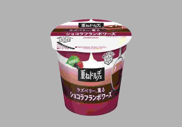 重ねドルチェラズベリー、薫るショコラフランボワーズ