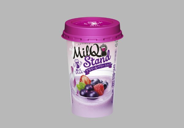 ＭｉｌＱ　ｓｔａｎｄ　アサイー＆ベリーミルク