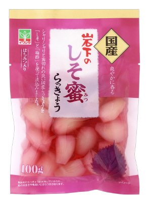 国産　岩下のしそ蜜らっきょう