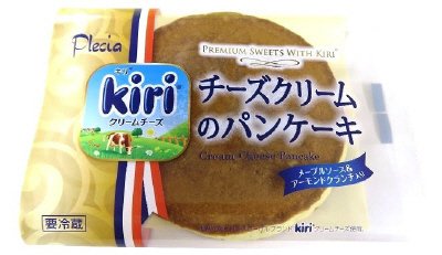 チーズクリームのパンケーキ