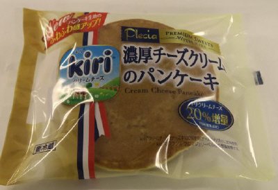 濃厚チーズクリームのパンケーキ