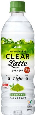 アサヒ　クリアラテ抹茶　ｆｒｏｍ　おいしい水　ＰＥＴ６００ｍｌ