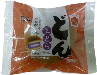 花萌どん生どら小倉あん＆わらび餅