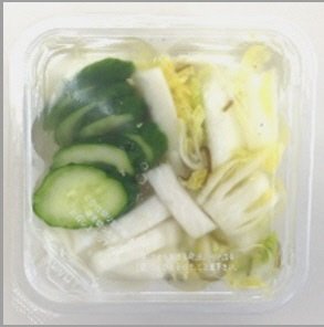 香の物三種盛り
