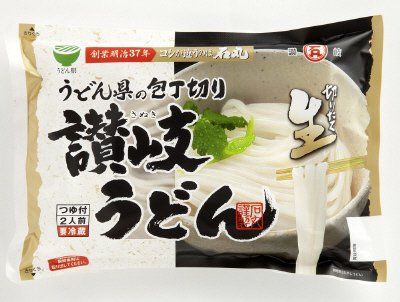 うどん県の包丁切り　生讃岐うどん