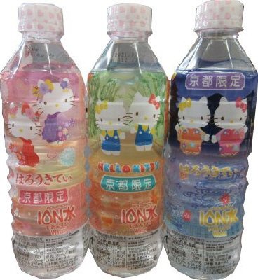 京都限定サンリオイオン水５００ｍｌ