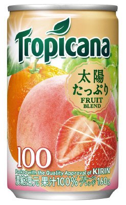 １００％ジュース フルーツブレンド