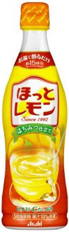 「ほっとレモン」（希釈用）プラスチックボトル　４７０ｍｌ