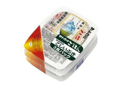 サトウのごはん　新潟県産こしいぶき　３食パック