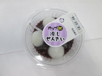 カップＤＥ冷しぜんざい