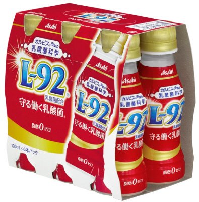 「守る働く乳酸菌」ＰＥＴ１００ｍｌ×６本