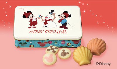 ＜ディズニー＞クリスマス缶