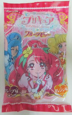 プリキュアフルーツゼリー