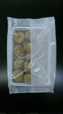 レンジで簡単　じゃこ天ボール