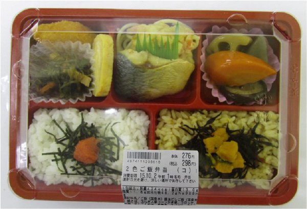 2色ご飯弁当