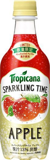 トロピカーナ スパークリングタイム　アップル