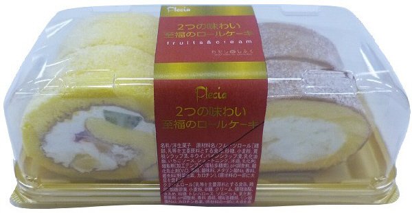 ２つの味わい至福のロールケーキ