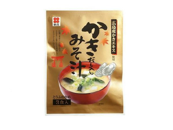 即席かきだし入りみそ汁