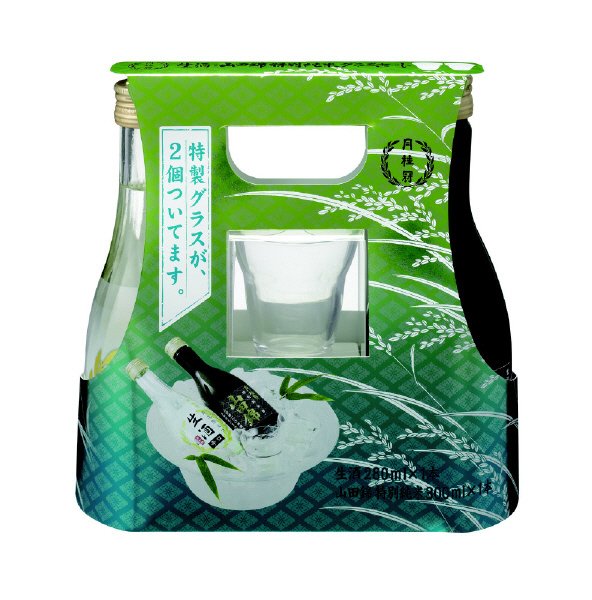 生酒２８０ｍＬ・山田錦特別純米３００ｍＬグラスセット