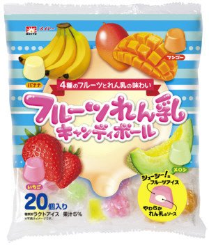 フルーツ練乳キャンディボール