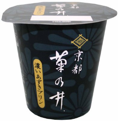 菊乃井　濃いあずきプリン