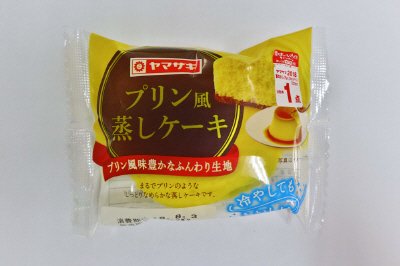 プリン蒸しケーキ