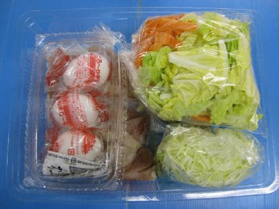 半熟卵のせ鶏照り焼き丼　３人前