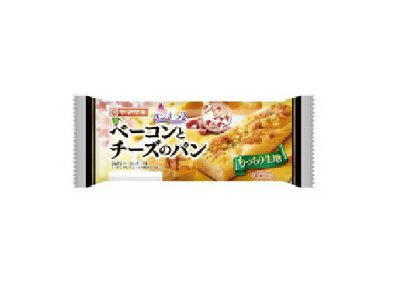 ベーコンとチーズのパン