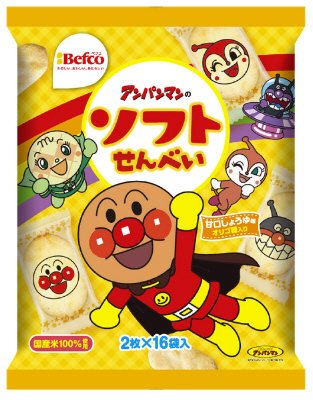 アンパンマンのソフトせんべい