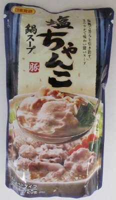 塩ちゃんこ鍋スープ　７２０ｇ