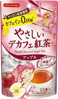 やさしいデカフェ紅茶　アップル