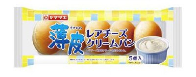 薄皮レアチーズクリームパン（５）