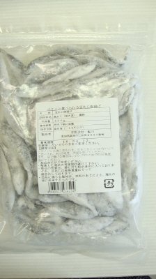 パクッと食べられる豆あじ唐揚げ