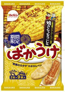 ばかうけ焼きとうもろこし味