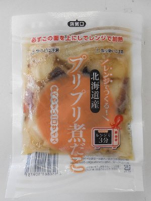 レンジでつくる北海道産プリプリ煮だこ